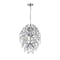 Cwi Lighting Charismatic 2 Light Down Mini Pendant With Chrome Finish 5011P9C-R (Clear) - alternate 3